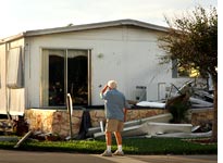 Concrete foundations are safest 
Click on image to enlarge.