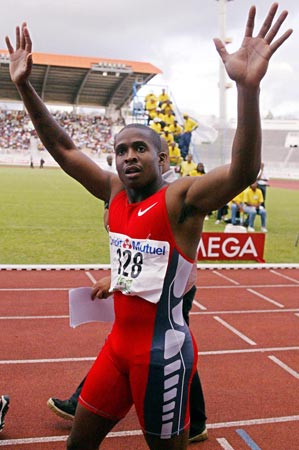 Mr. Montgomery, the IAAF called. They want their medals back. 