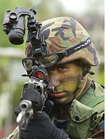 Where'd you get that scope, soldier? 
Click image to expand.