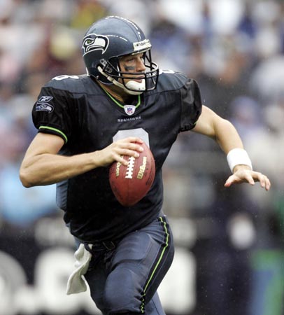 Seattle Seahawks quarterback Matt Hasselbeck.