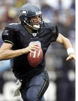 Seattle Seahawks quarterback Matt Hasselbeck. Click image to expand.