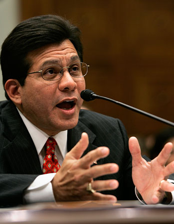 Attorney General Alberto Gonzales.