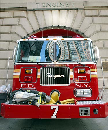 A firetruck.