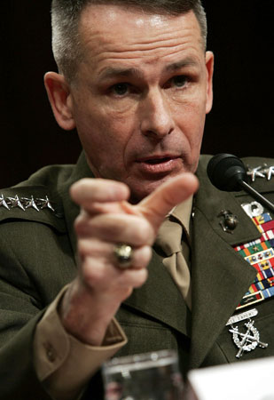 Chairman of the Joint Chiefs of Staff Gen. Peter Pace.