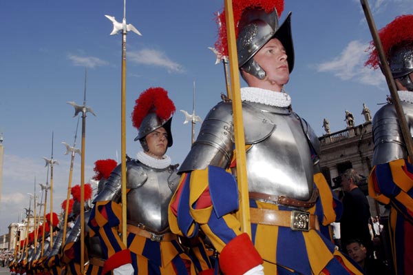 The Swiss Guard.