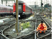 A German railway worker. Click image to expand.