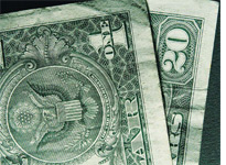 The dollar has fallen to a new low 
Click image to expand.