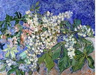 Blossoming Chestnut Branches by Vincent van Gogh. Click image to expand.