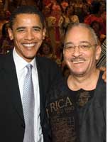 Barack Obama and Jeremiah Wright. Click image to expand.