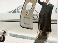 A private jet
