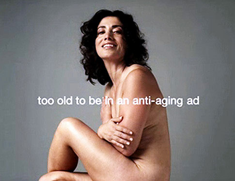 Image from a Dove advertisement.