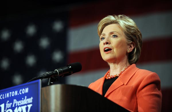 Hillary Clinton.