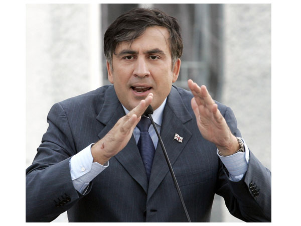 Georgian President Mikheil Saakashvili.