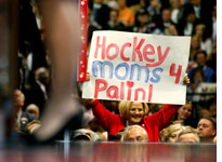 Hockey moms. Click  image to expand.