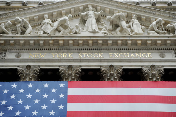 The New York Stock Exchange. 