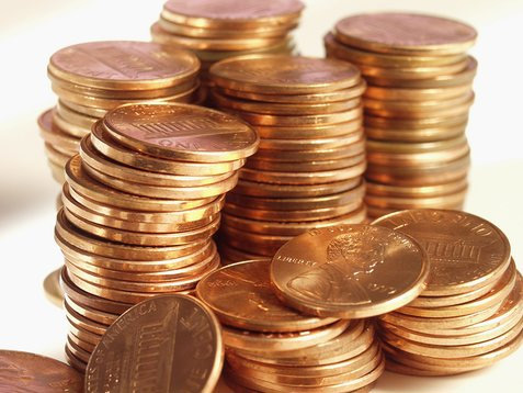 It takes a lot of pennies to make $700 billion.