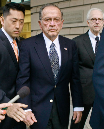 Sen. Ted Stevens.