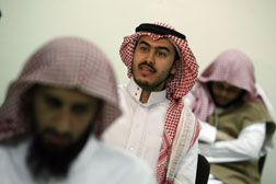 Young Saudi men released from the US Guantanamo Bay. Click image to expand.