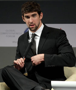 Michael Phelps.