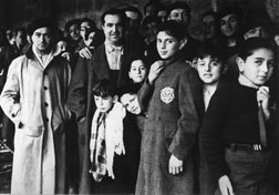 Picture taken in 1942 shows Jewish deportees. Click image to expand.
