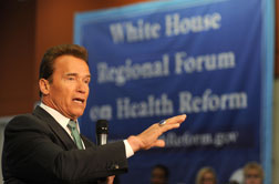California Gov. Arnold Schwarzenegger.