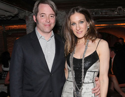 Matthew Broderick and Sarah Jessica Parker. Click image to expand.