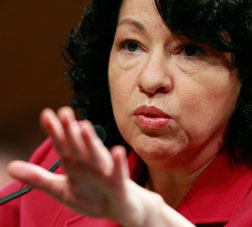 Judge Sonia Sotomayor.