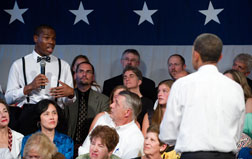 Barack Obama at Shaker Heights High School