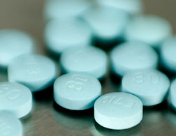 OxyContin pills.