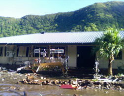 Damage from the tsunami. Click image to expand.
