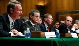Senate Holds Hearing On Bailout Of U.S. Auto Industry. Click image to expand.