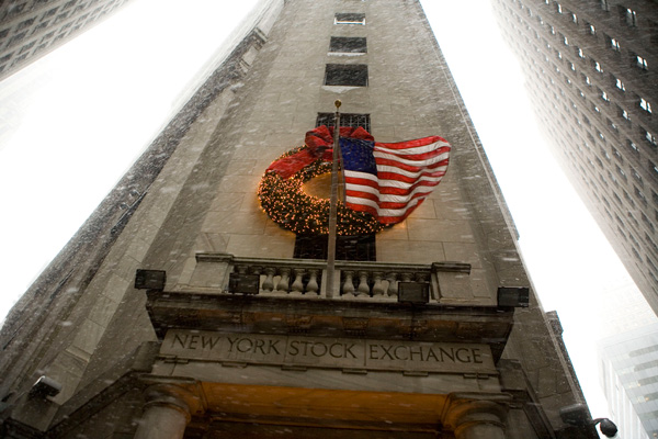 The New York Stock Exchange.