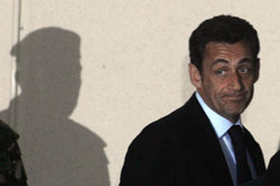 French President Nicolas Sarkozy. Click  image to expand.