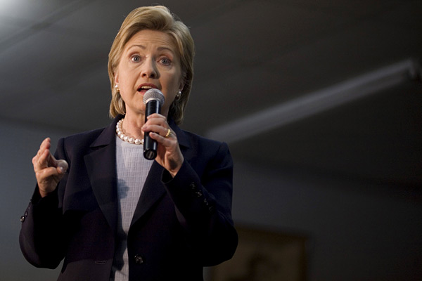 Hillary Clinton.