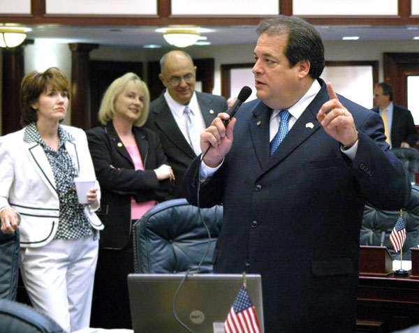 Florida Rep. Bob Allen, addressing other Florida legislators.