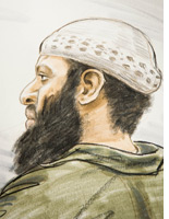 Moussaoui on trial
Click image to expand.