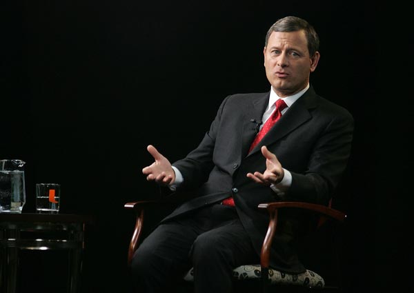 Chief Justice John Roberts.