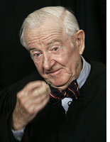 Justice John Paul Stevens. Click image to expand.