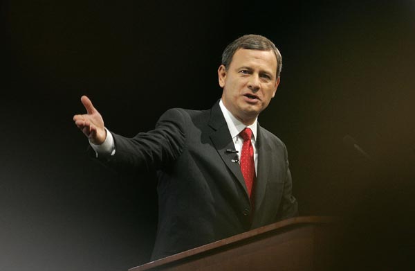 Supreme Court Chief Justice John Roberts.