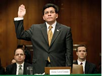 Attorney General Alberto Gonzales. Click image to expand.
