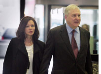 Conrad Black and his wife Barbara Amiel. Click image to expand.