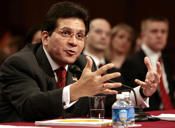 Attorney General Alberto Gonzales.