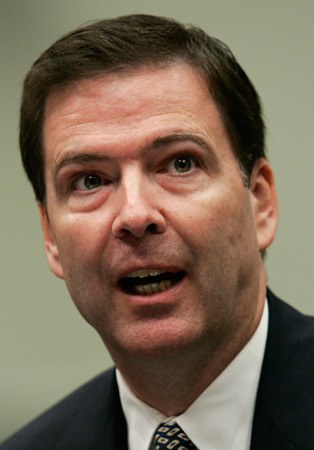Former Deputy Attorney General James Comey.