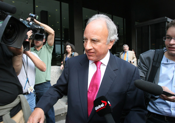 Former Chicago Sun-Times publisher David Radler.