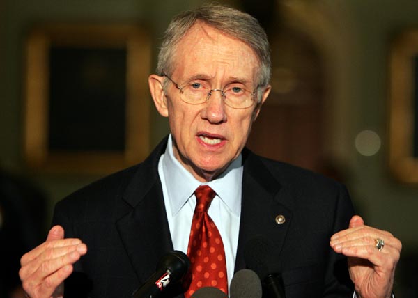 U.S. Senate Majority Leader Harry Reid.