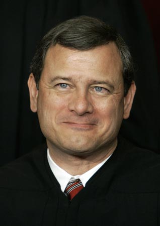 Supreme Court Chief Justice John Roberts.