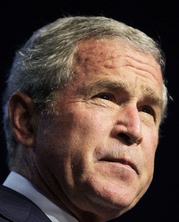President George W. Bush.