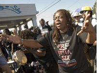Thousands of protesters gathered in Jena, La.
 Click image to expand.