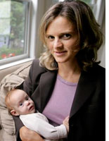 Sophie Currier and her daughter, Lea. Click image to expand.