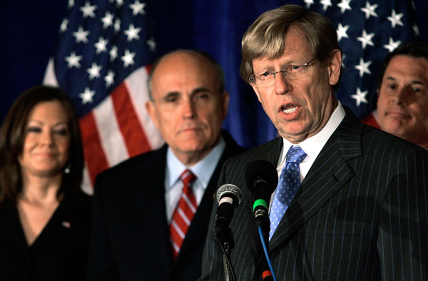 Ted Olson is the chairman of Rudy Giuliani's legal team.